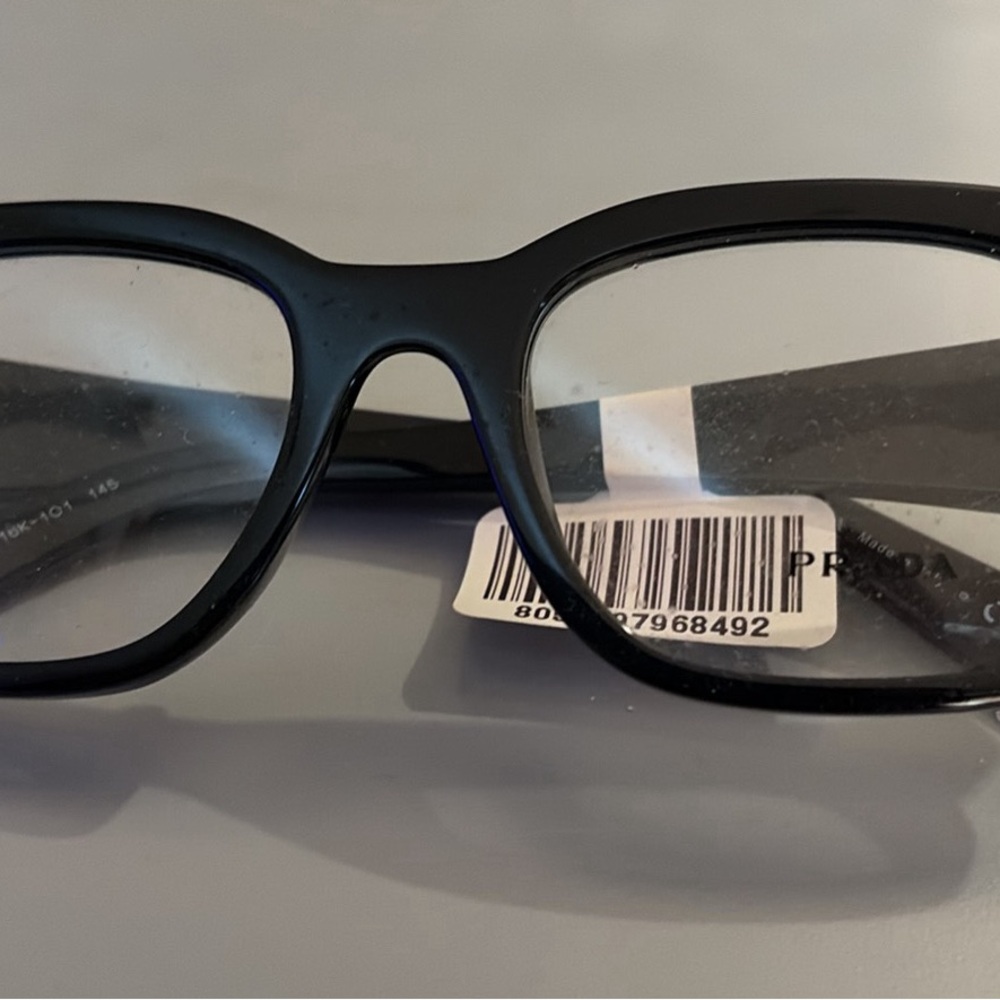 Prada Men's Black Designer Glasses - Picture 2 of 2
